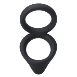 RockSolid by Doc Johnson Ballstretcher The Dual Enhancer 32 mm Noir